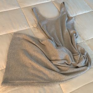 casual ribbed maxi dress